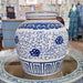 Danny's Fine Porcelain Home Decor Danny's Fine Porcelain Bulb Jar - Flowers - Blue & White Classic