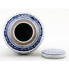 Danny's Fine Porcelain Home Decor Danny's Fine Porcelain Bulb Jar - Flowers - Blue & White Classic