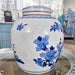 Danny's Fine Porcelain Home Decor Danny's Fine Porcelain Bulb Lidded Jar Floral & Bird