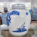 Danny's Fine Porcelain Home Decor Danny's Fine Porcelain Bulb Lidded Jar Floral & Bird