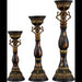 Danny's Fine Porcelain Home Decor Danny's Fine Porcelain Candle Holders (Set/3) -R 12755