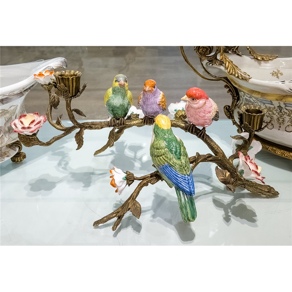 Danny's Fine Porcelain Home Decor Danny's Fine Porcelain Candle Stand 60373
