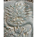 Danny's Fine Porcelain Home Decor Danny's Fine Porcelain Carved Flat Vase-Dragon