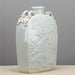 Danny's Fine Porcelain Home Decor Danny's Fine Porcelain Carved Flat Vase-Dragon