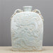 Danny's Fine Porcelain Home Decor Danny's Fine Porcelain Carved Flat Vase-Dragon