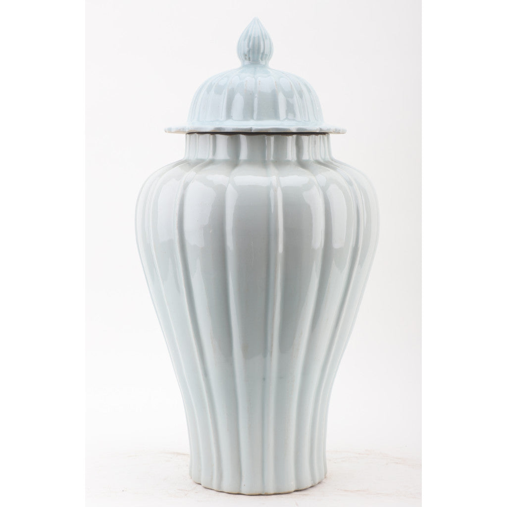Danny's Fine Porcelain Home Decor Danny's Fine Porcelain Celedon Jar Antique Finish 50812