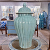 Danny's Fine Porcelain Home Decor Danny's Fine Porcelain Celedon Jar Antique Finish 50852