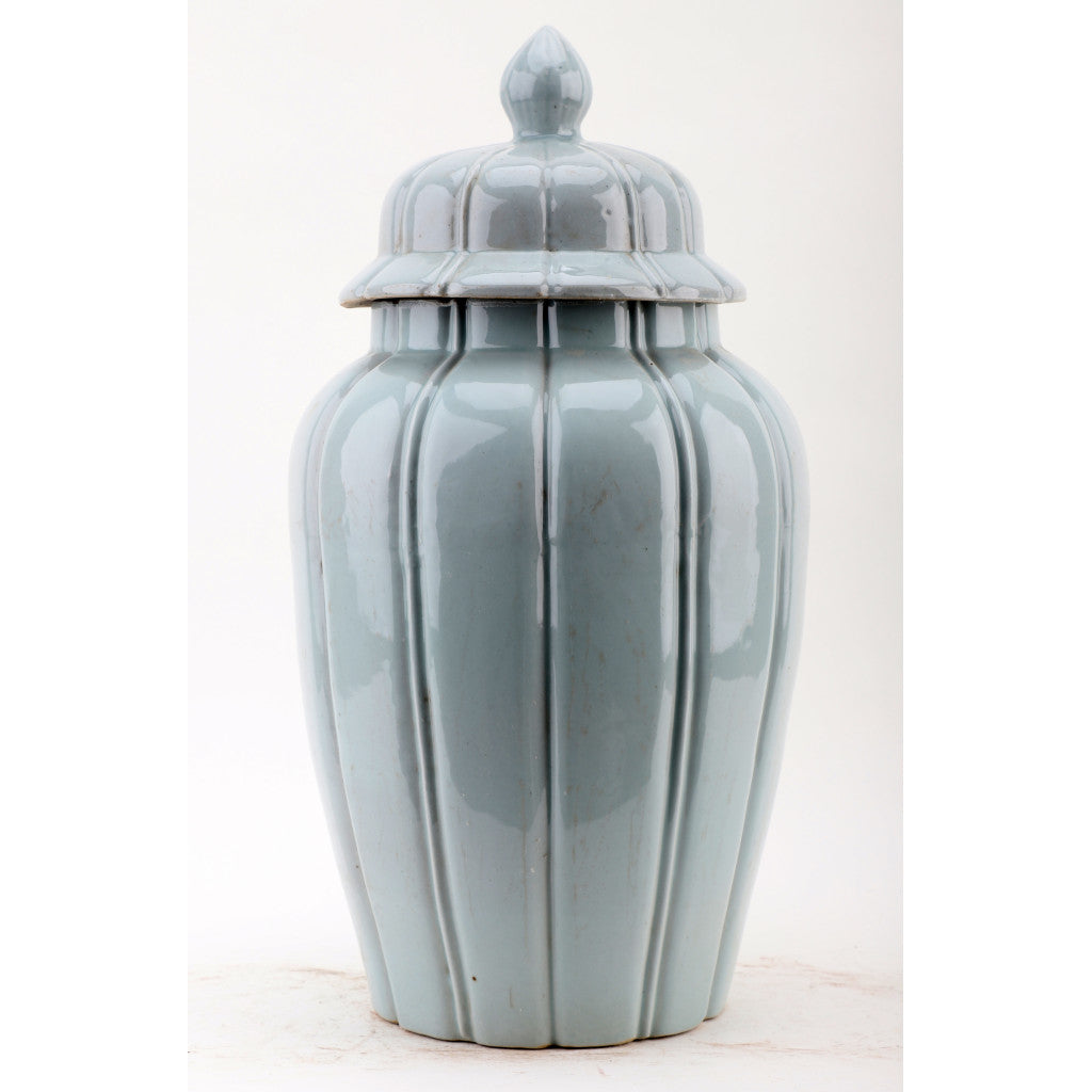 Danny's Fine Porcelain Home Decor Danny's Fine Porcelain Celedon Jar Antique Finish 50853