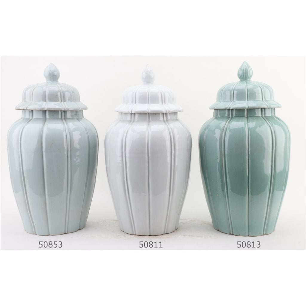 Danny's Fine Porcelain Home Decor Danny's Fine Porcelain Celedon Jar Antique Finish 50853