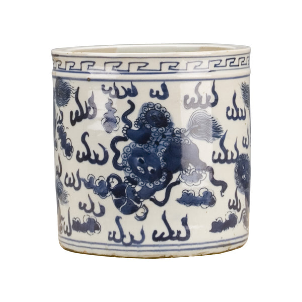 Danny's Fine Porcelain Home Decor Danny's Fine Porcelain Classic Pot- Blue & White Kirin