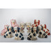 Danny's Fine Porcelain Home Decor Danny's Fine Porcelain Classic Staffordshire Dogs with A Twist! Lovely Pair of Pink Floral