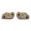 Danny's Fine Porcelain Home Decor Danny's Fine Porcelain Classic Staffordshire Dogs with A Twist! Lovely Pair of Pink Floral