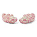 Danny's Fine Porcelain Home Decor Danny's Fine Porcelain Classic Staffordshire Dogs with A Twist! Lovely Pair of Pink Floral