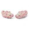 Danny's Fine Porcelain Home Decor Danny's Fine Porcelain Classic Staffordshire Dogs with A Twist! Lovely Pair of Pink Floral