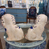 Danny's Fine Porcelain Home Decor Danny's Fine Porcelain Classic Staffordshire Dogs with A Twist! Pair of Porcelain 41344