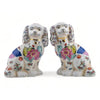 Danny's Fine Porcelain Home Decor Danny's Fine Porcelain Classic Staffordshire Dogs with A Twist! Pair of Porcelain 41344