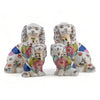 Danny's Fine Porcelain Home Decor Danny's Fine Porcelain Classic Staffordshire Dogs with A Twist! Pair of Porcelain 41344