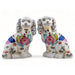 Danny's Fine Porcelain Home Decor Danny's Fine Porcelain Classic Staffordshire Dogs with A Twist! Pair of Porcelain 41344