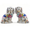Danny's Fine Porcelain Home Decor Danny's Fine Porcelain Classic Staffordshire Dogs with A Twist! Pair of Porcelain 41344