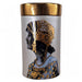 Danny's Fine Porcelain Home Decor Danny's Fine Porcelain Classical Lady Boxcylindrical Decorative Box Featuring A - CLOSEOUT SAMPLE SALE