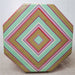 Danny's Fine Porcelain Home Decor Danny's Fine Porcelain Colorful Chevron Porcelain Vase - CLOSEOUT
