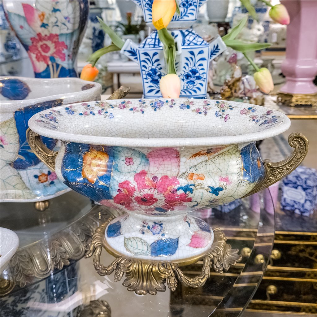 Danny's Fine Porcelain Home Decor Danny's Fine Porcelain Compote 60288