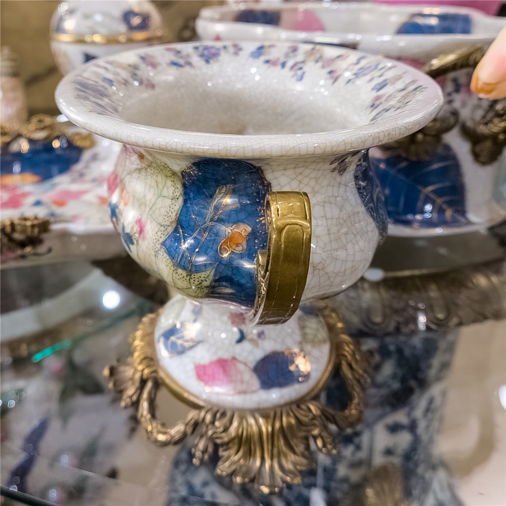 Danny's Fine Porcelain Home Decor Danny's Fine Porcelain Compote 60288