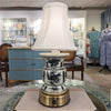 Danny's Fine Porcelain Home Decor Danny's Fine Porcelain Cordless Battery Rechargable Touch Antiqued Black Vase Lamp (Min 2)