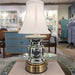 Danny's Fine Porcelain Home Decor Danny's Fine Porcelain Cordless Battery Rechargable Touch Antiqued Black Vase Lamp (Min 2)