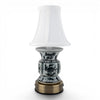 Danny's Fine Porcelain Home Decor Danny's Fine Porcelain Cordless Battery Rechargable Touch Antiqued Black Vase Lamp (Min 2)