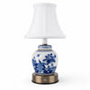 Danny's Fine Porcelain Home Decor Danny's Fine Porcelain Cordless Battery Rechargable Touch Lamp Blue Flower Bird Bulb Jar (Min 2)