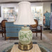 Danny's Fine Porcelain Home Decor Danny's Fine Porcelain Cordless Battery Rechargable Touch Lamp Green Bamboo Bulb Jar (Min 2)