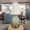 Danny's Fine Porcelain Home Decor Danny's Fine Porcelain Cordless Battery Rechargable Touch Lamp Green Bamboo Bulb Jar (Min 2)