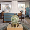Danny's Fine Porcelain Home Decor Danny's Fine Porcelain Cordless Battery Rechargable Touch Lamp Green Bamboo Bulb Jar (Min 2)