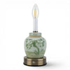 Danny's Fine Porcelain Home Decor Danny's Fine Porcelain Cordless Battery Rechargable Touch Lamp Green Bamboo Bulb Jar (Min 2)