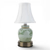 Danny's Fine Porcelain Home Decor Danny's Fine Porcelain Cordless Battery Rechargable Touch Lamp Green Bamboo Bulb Jar (Min 2)