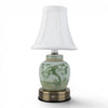 Danny's Fine Porcelain Home Decor Danny's Fine Porcelain Cordless Battery Rechargable Touch Lamp Green Bamboo Bulb Jar (Min 2)
