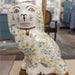 Danny's Fine Porcelain Home Decor Danny's Fine Porcelain Cordless Battery Rechargable Touch Lamp -Green Chimney Dog-Pair - Left and
