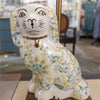 Danny's Fine Porcelain Home Decor Danny's Fine Porcelain Cordless Battery Rechargable Touch Lamp -Green Chimney Dog-Pair - Left and
