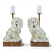Danny's Fine Porcelain Home Decor Danny's Fine Porcelain Cordless Battery Rechargable Touch Lamp -Green Chimney Dog-Pair - Left and