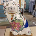 Danny's Fine Porcelain Home Decor Danny's Fine Porcelain Cordless Battery Rechargable Touch Lamp -Tobacco Leaf Dog-Pair - Left and