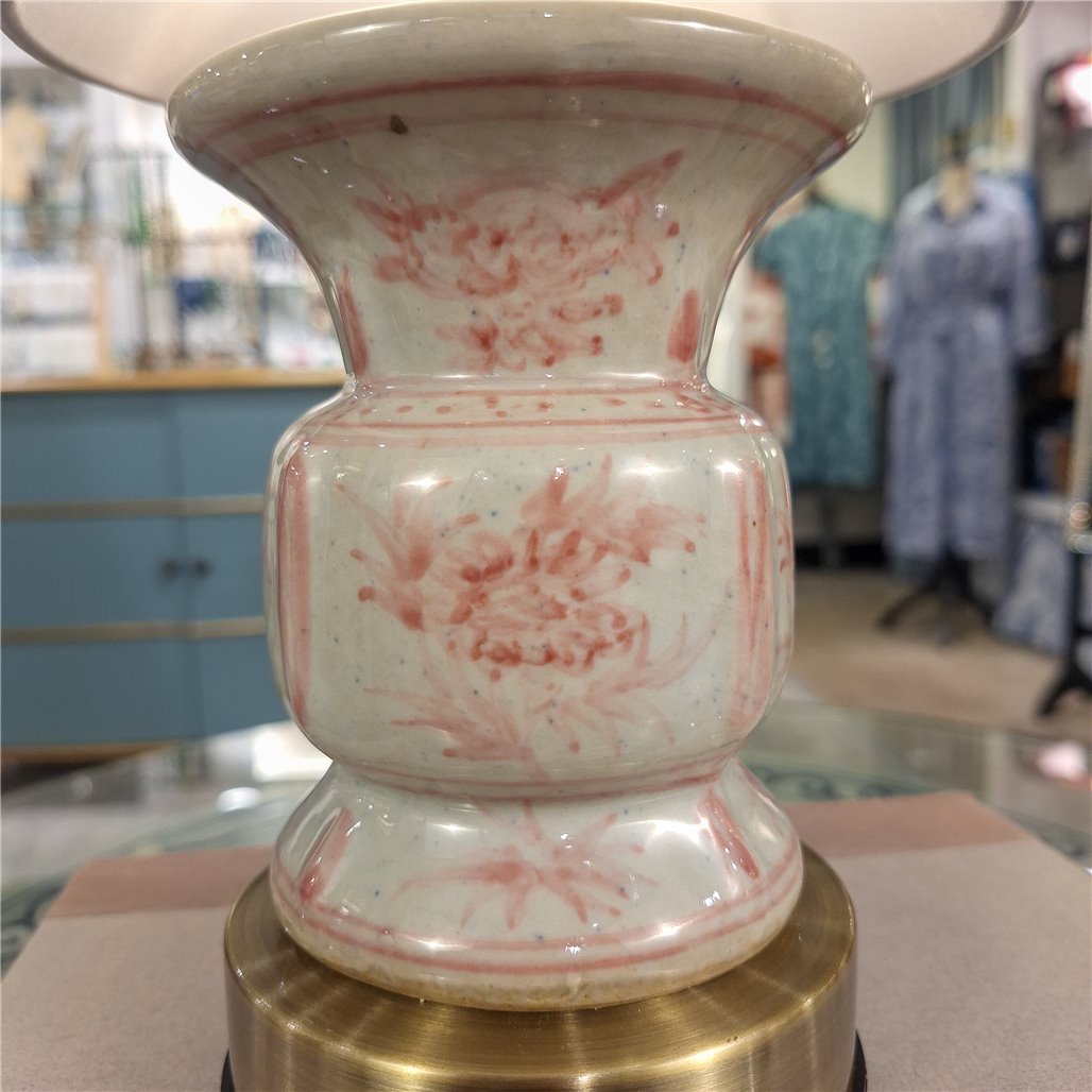 Danny's Fine Porcelain Home Decor Danny's Fine Porcelain Cordless Battery Rechargable Touch Pink Vase Lamp (Min 2)