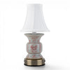 Danny's Fine Porcelain Home Decor Danny's Fine Porcelain Cordless Battery Rechargable Touch Pink Vase Lamp (Min 2)