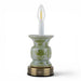 Danny's Fine Porcelain Home Decor Danny's Fine Porcelain Cordless Battery Rechargable Touch Teal Green Vase Lamp (Min 2)