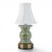 Danny's Fine Porcelain Home Decor Danny's Fine Porcelain Cordless Battery Rechargable Touch Teal Green Vase Lamp (Min 2)