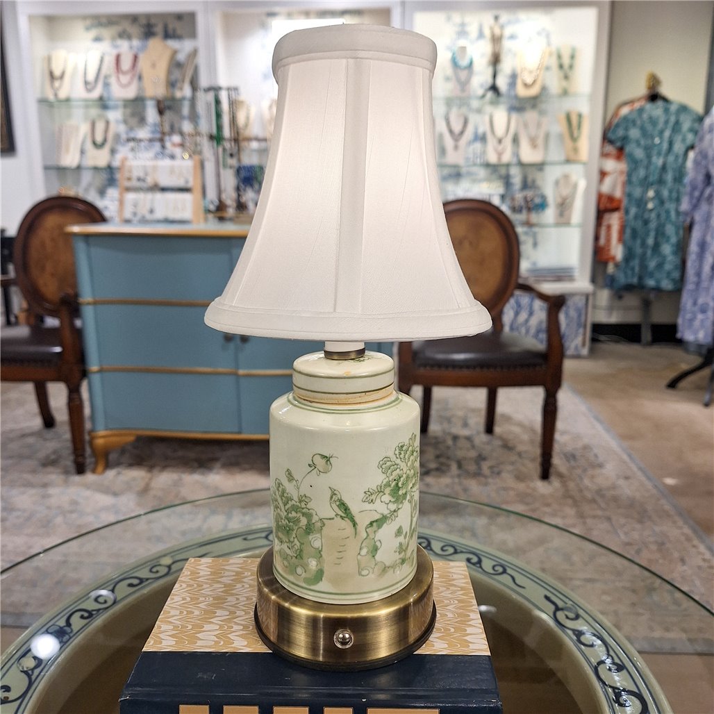 Danny's Fine Porcelain Home Decor Danny's Fine Porcelain Cordless Battery Touch Gree Tea Jar Lamp- (Min 2)