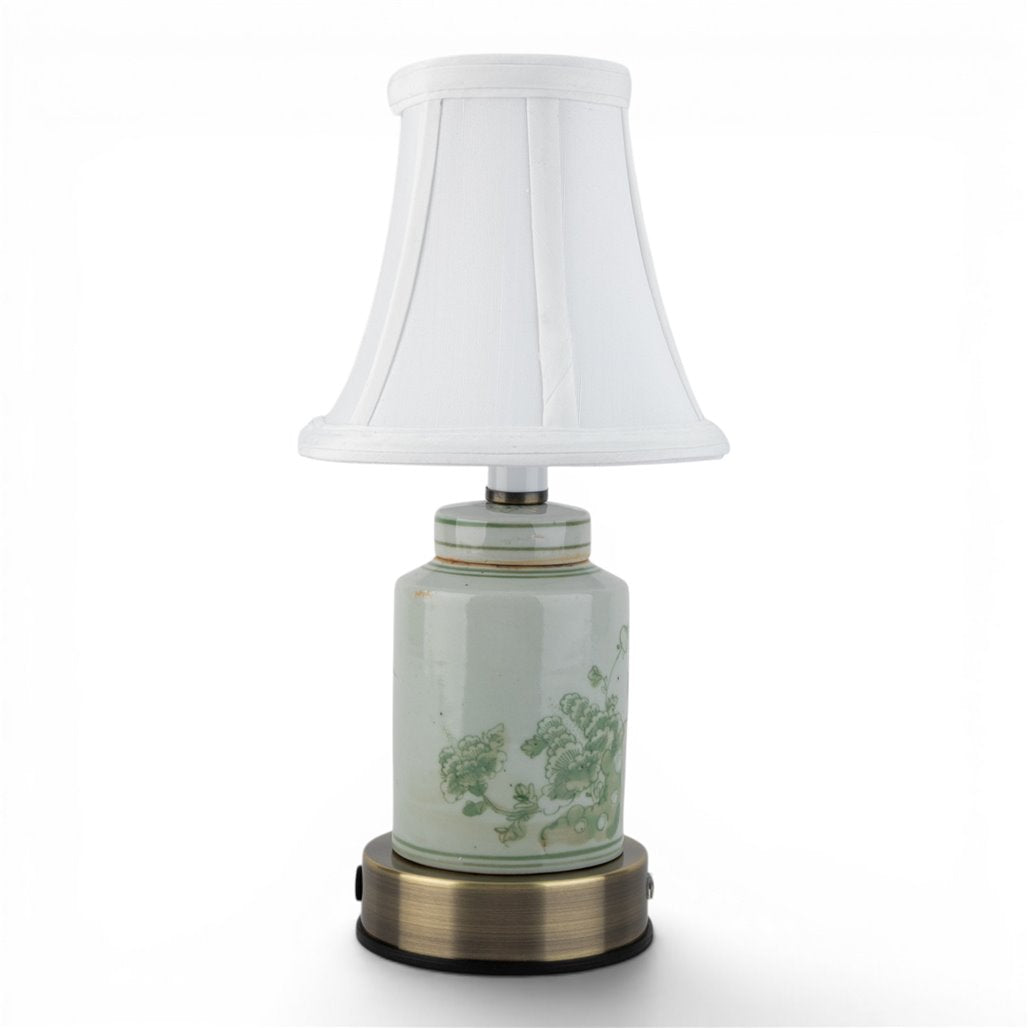 Danny's Fine Porcelain Home Decor Danny's Fine Porcelain Cordless Battery Touch Gree Tea Jar Lamp- (Min 2)
