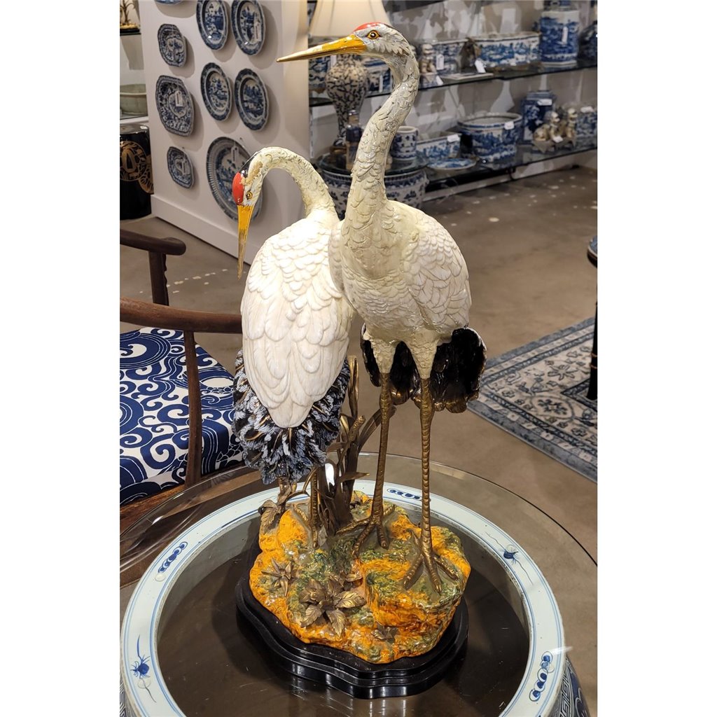Danny's Fine Porcelain Home Decor Danny's Fine Porcelain Crane Figurine 60342
