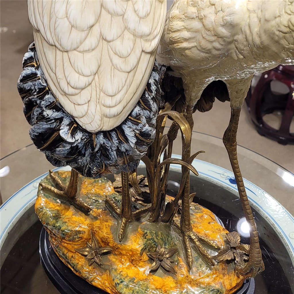 Danny's Fine Porcelain Home Decor Danny's Fine Porcelain Crane Figurine 60342