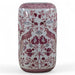 Danny's Fine Porcelain Home Decor Danny's Fine Porcelain Crimson Toile Jarrounded Rectangular Lidded Jar Featuring An - CLOSEOUT SAMPLE SALE